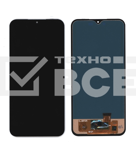 Дисплей (модуль) для Samsung Galaxy A15 SM-A155F в сборе с тачскрином черный