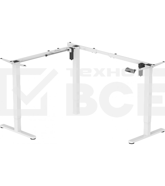 Подстолье Cactus CS-EDXLF-WT каркас белый