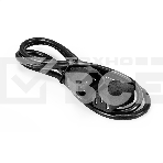 Кабель питания ExeGate Power EC-1P (C13 угловой->C14, VDE-250V-3*1.0mm2, медь, черный, 16A, 1м), фото2