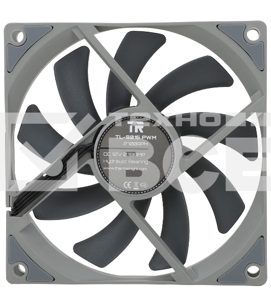 Вентилятор для корпуса Thermalright TL-9015 90х90x15 4-pin 22.4дБ Ret