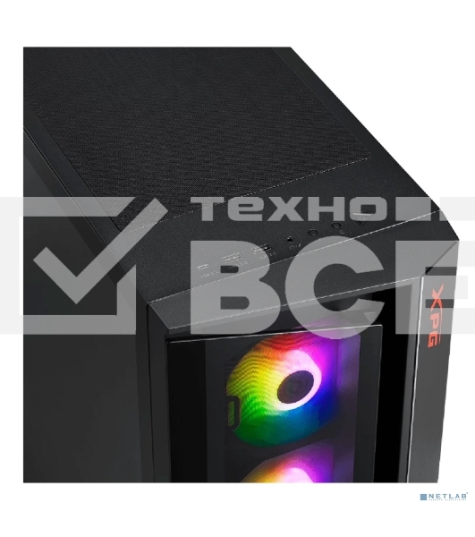 Компьютерный корпус ADATA XPG CRUISERST черный Mid-Tower, Micro-ATX, Mini-ITX, Standard-ATX