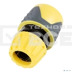 Коннектор для шланга, быстросъемный 1/2' с термопластичной резиной Профи ЧЕТЫРЕ СЕЗОНА, фото 1