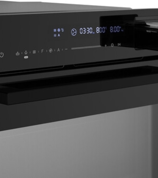 Духовой шкаф электрический Weissgauff OEMS 459 PDB черный, встраиваемый