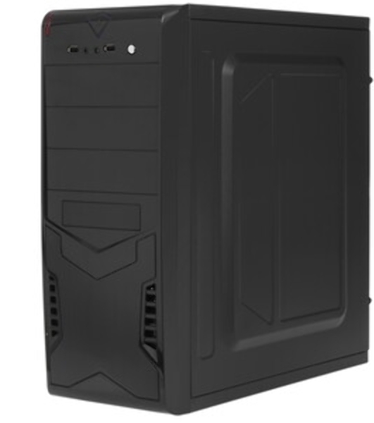 Компьютерный корпус Miditower ExeGate EX280387RUS CP-604 Black, ATX, (CP400W, 80мм), 2хUSB, Audio