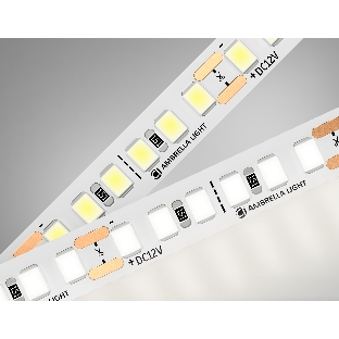 Светодиодная лента Ambrella light GS1302 2835 180Led/ 14.4W m/ 12V IP20 4500K/ 5000*8*1.2mm (2 конт.)