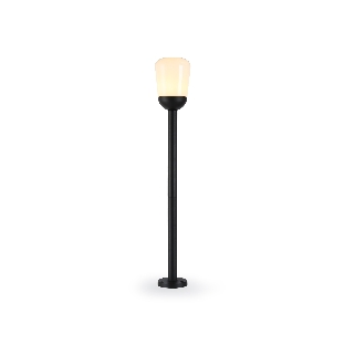 Светильник Ambrella light ST2095 BK/FR черный/белый матовый IP54 E27 max 40W D150*950