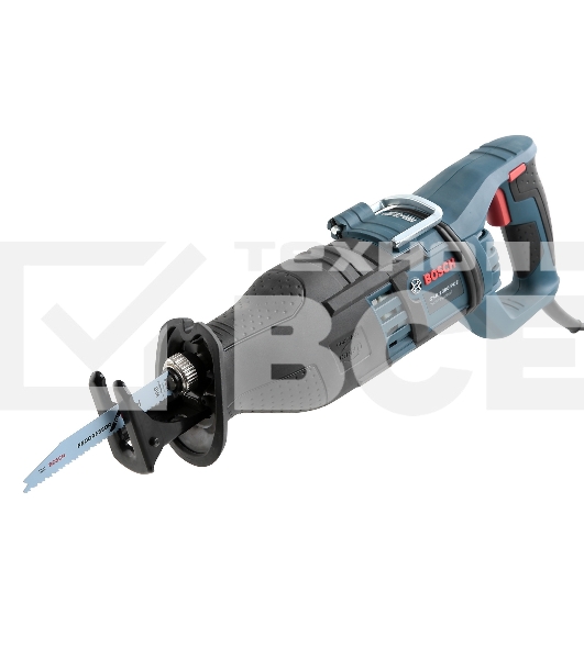 Пила лезвийная Bosch GSA 1300 PCE[060164E200]{1300 Вт, 250мм по дереву, раб.ход19мм, 0-2800об/мин, 4кг, кейс}