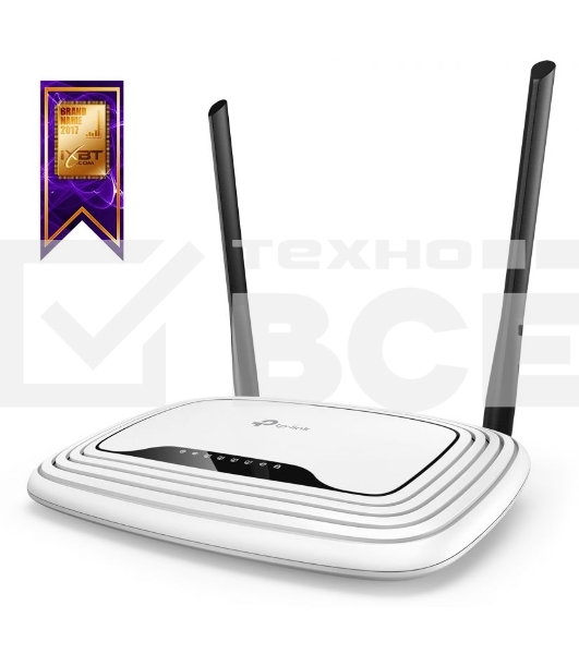 Маршрутизатор беспроводной TP-Link TL-WR841N 10/100BASE-TX