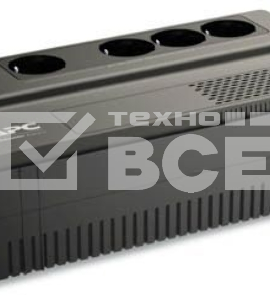 Источник бесперебойного питания APC Back-UPS BV1000I-GR 600Вт 1000ВА черный