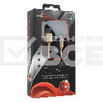Кабель USB 3.0 Cablexpert CC-P-USBC03Gd-1M, AM/Type-C, серия Platinum, длина 1м, золотой, блистер, фото2