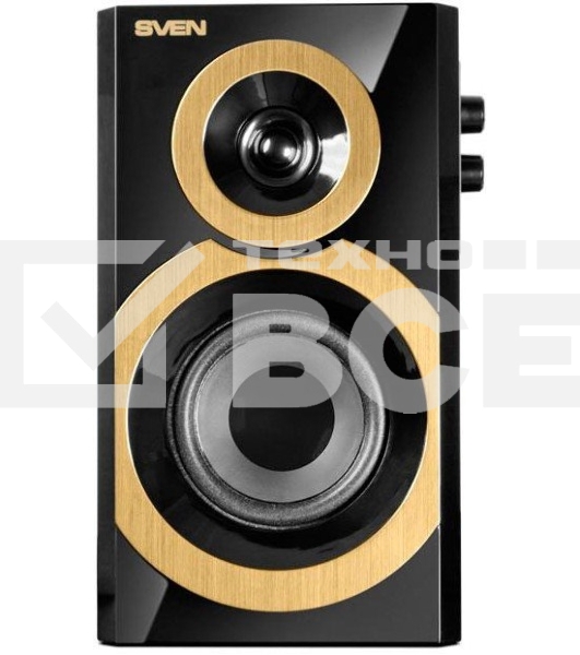 Колонки SVEN SPS-619 GOLD {акустическая система 2.0, мощность 2х10 Вт(RMS)}
