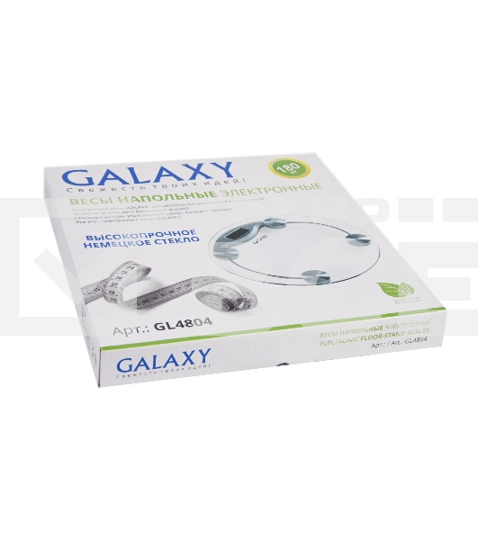 Весы Galaxy GL 4804 (макс.вес 180кг. ЖК дисплей с подсветкой,Цена деления 0,1кг.)