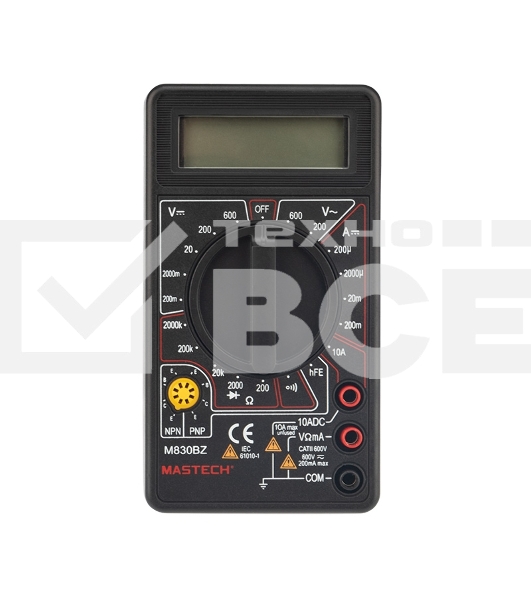 Портативный мультиметр M830BZ MASTECH