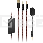 Игровые наушники SVEN AP-U1001MV с микрофоном черные (USB, LED,  mini jack O 3,5 мм (4 pin), 50 мм, RGB подсветка), фото5