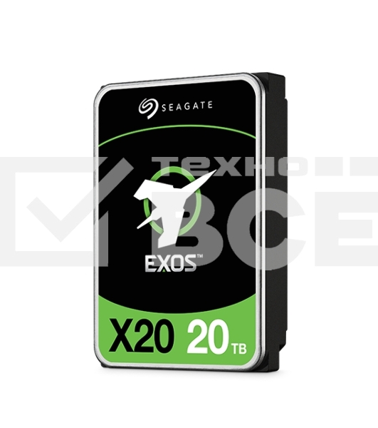 Жесткий диск Seagate HDD Server Exos X20 HDD 512E/4KN ( 3.5'/ 20TB/ SATA 6Gb/s / 7200rpm)