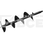 Мотобур Carver AG-152/000 бытовой 2-х такт. 1400Вт 1.9л.с. 52см3 277об/мин (01.003.00022), фото3