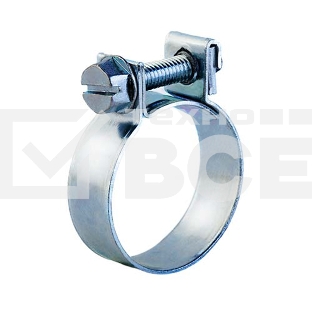 Хомут стяжной mini 12-14-0,5мм, нержавеющая сталь W2 (20 шт/уп) Rexant