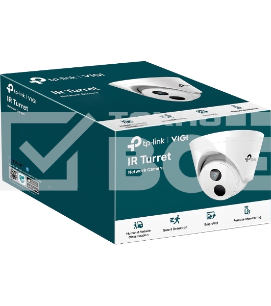 Турельная IP камера 4MP Turret Network Camera 4 мм Fixed Lens