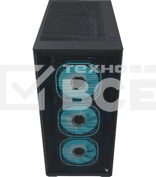 Компьютерный корпус Aerocool / Formula Air Power G5 черный без БП ATX 1x120mm 1xUSB3.0 1xUSB3.1 audio bott PSU