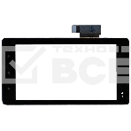 Сенсорное стекло (тачскрин) для Huawei Ideos S7 Slim S7-201u, черное, фото3