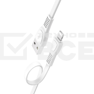 Кабель HOCO USB X40 Noah для Lightning, 2.4А, длина 1 м, белый