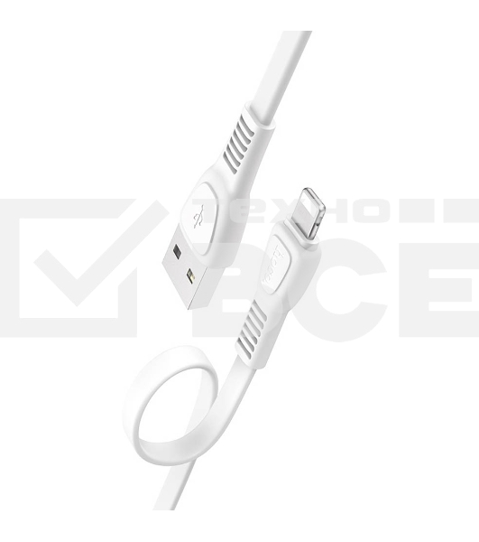 Кабель HOCO USB X40 Noah для Lightning, 2.4А, длина 1 м, белый