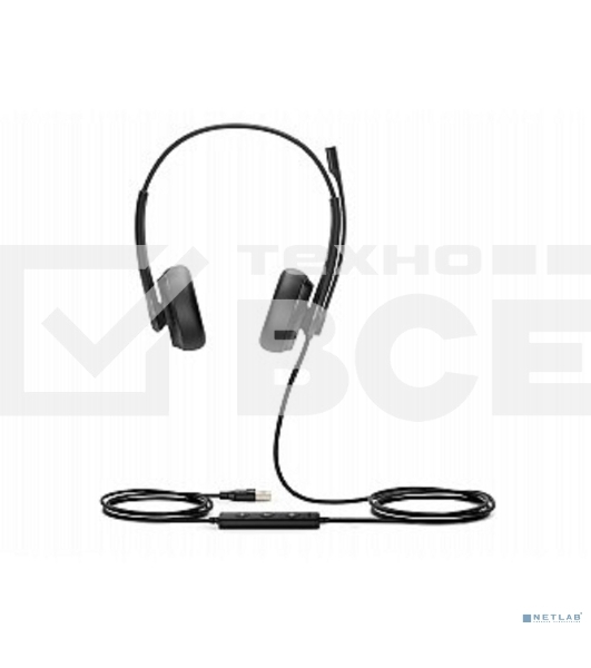Гарнитура проводная Yealink UH34 Dual UC