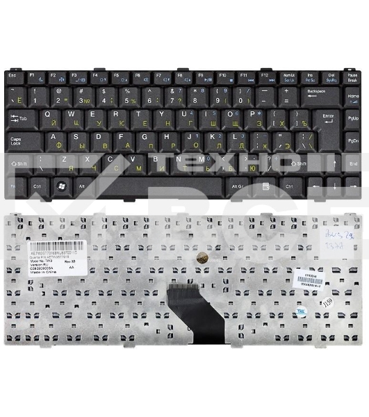 Клавиатура для ноутбука Asus Z96 Z96J Z96F S96J S9 S96J S96 Z84 Z84F Z84J черная