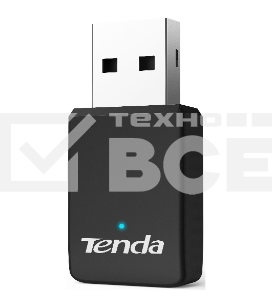 Сетевой адаптер Wi-Fi Tenda WiFi Adapter USB U9 (USB2.0, WLAN 650Mbps, 802.11ac) 1x int Antenna