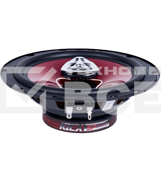 Колонки автомобильные Kicx SP 165, 130Вт, 90дБ, 4Ом, 16.5см, (6 1/2дюйм) (ком.:2кол.)