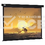Экран Cactus 150x150см Wallscreen CS-PSW-150X150-BK 1:1 настенно-потолочный рулонный черный, фото2
