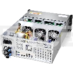 Серверный корпус Gooxi RMC4124-670-HSE-D 4U 24bay chassis,Expander backplane rear 2*2.5'SAS/SATA 1300W 1+1 EU power cables rail kit, фото 1