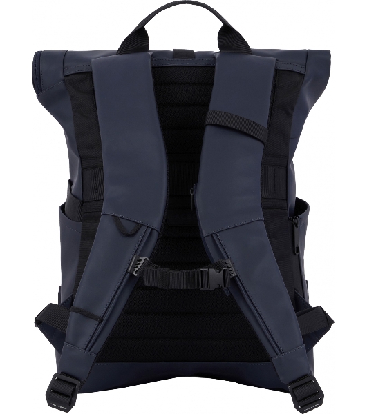 Рюкзак мужской Piquadro Corner 2.0 CA6291C2OW/BLU роллтоп синий ткань