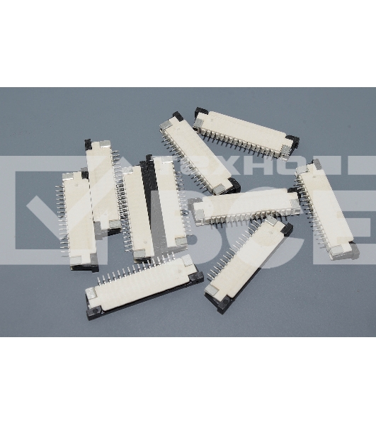 Разъем FPC Half Coverage Bottom Contact 1.0K-BX-16PWB 16 pin высота 2мм шаг 1мм 10 шт