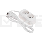 Удлинитель PROconnect 2 гнезда, 1,5 м, 3х0,75 мм², с/з, белый, фото5