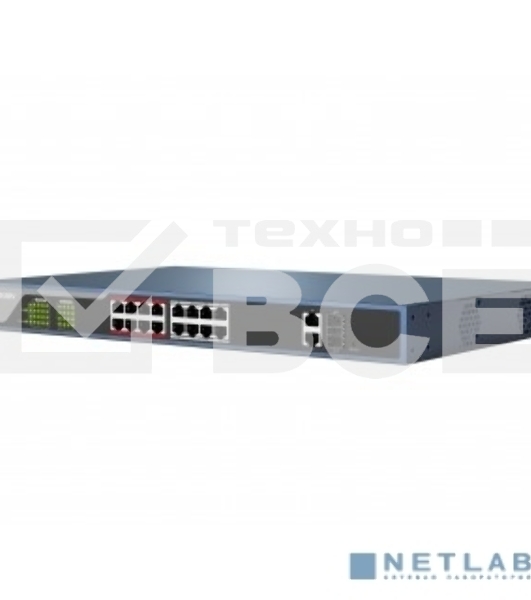 Коммутатор HIKVISION DS-3E0318P-E/M(B), 16 PoE-портов