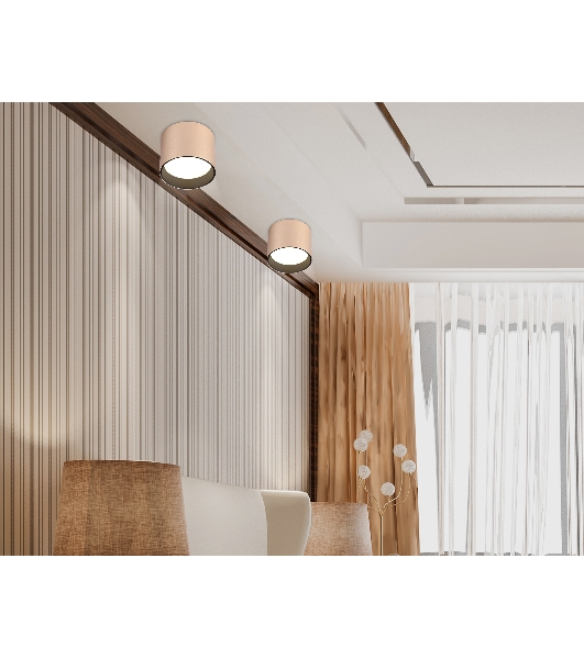 Светильник Ambrella light TN5305 GD/BK золото/черный GX53 max 15W D83*65
