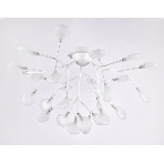 Светильник Ambrella light TR3011/27 WH/FR белый/матовый G4/27 max 20W D730*430, фото 1
