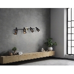 Светильник Ambrella light TR8670/4 BK/SB чёрный/бронза E14/4 max 60W 760*100*190, фото3