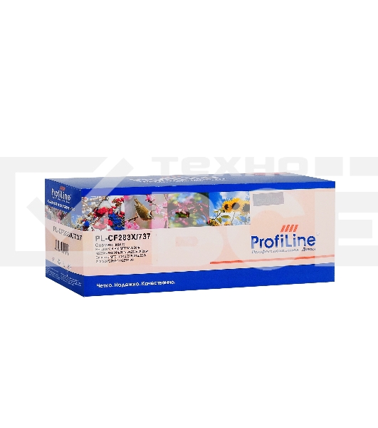 Картридж лазерный PL-CF283X/737 для принтеров HP LaserJet Pro MFP M127fn/M127fw/M201n/dw/M225dn/dw/Canon iC MF211/212/215/216/222/223/224/226/217/227/229 2400 копий ProfiLine