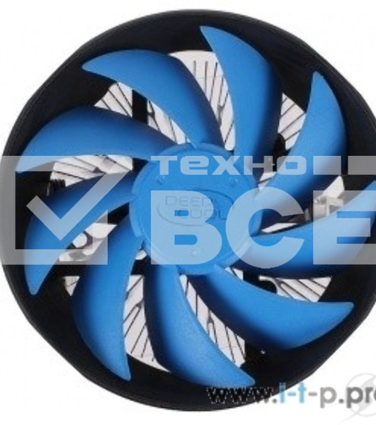 Кулер для процессора DEEPCOOL ARCHER BIGPRO серебристый/синий, 120 мм, алюминий/медь, 2000 об/мин, 29.7 дБ, 4 pin, 125 Вт, 70 мм