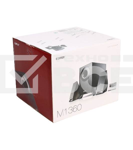 Колонки Edifier M1360 Black (8.5W, проводной пульт ДУ)