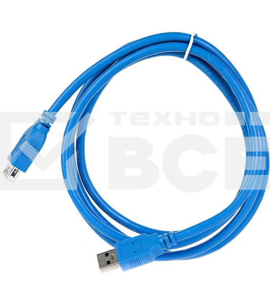 Кабель VCOM VUS7065-1.8M Кабель удлинительный USB3.0 Am-Af 1,8m