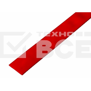 Трубка термоусадочная 30.0/15.0 1м красн. Rexant 23-0004