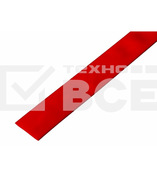 Трубка термоусадочная 30.0/15.0 1м красн. Rexant 23-0004