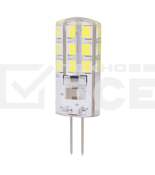 Лампа светодиодная PLED-G4 5Вт капсульная 4000К белый G4 400лм 175-240В JazzWay 5000971