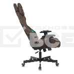 Кресло игровое Бюрократ VIKING KNIGHT LT10 FABRIC коричневый крестовина металл/пластик, фото11