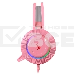 Наушники с микрофоном A4 Bloody G521 розовый 2.3м мониторные USB оголовье (G521 (PINK)), фото2