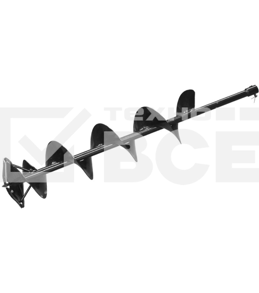 Мотобур Carver AG-152/000 бытовой 2-х такт. 1400Вт 1.9л.с. 52см3 277об/мин (01.003.00022)