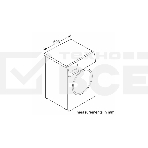 Стиральная машина с фронтальной загрузкой Bosch WAJ20180GC Series 2, загрузка 8 кг, EcoSilent Drive, фото8